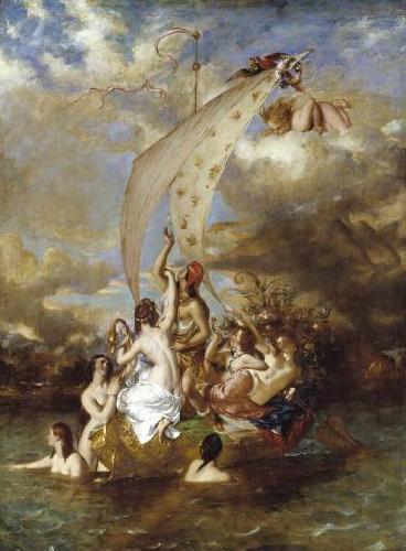 William Etty Youth on the Prow and Pleasure at the Helm